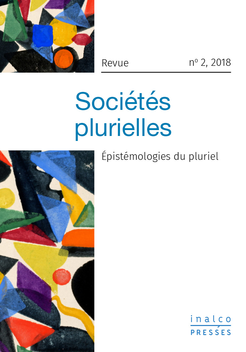 Couverture Sociétés plurielles 2 | 2018